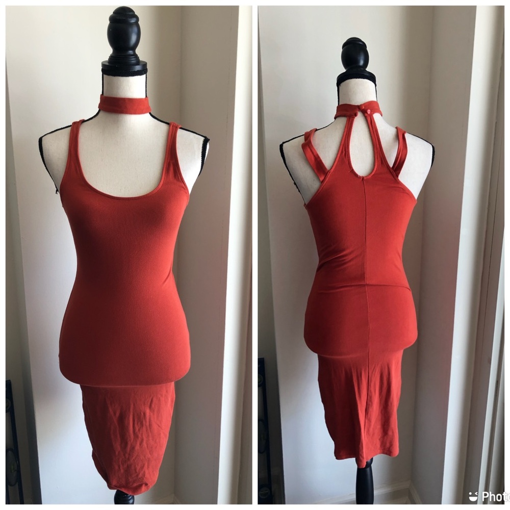 Tank mini Rust Dress - Picture 2 of 3
